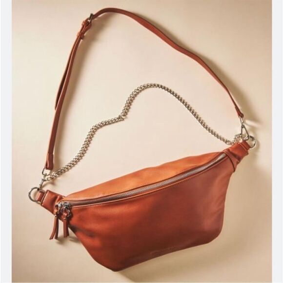 Urban Originals Faux Leather Sling Bag Brown